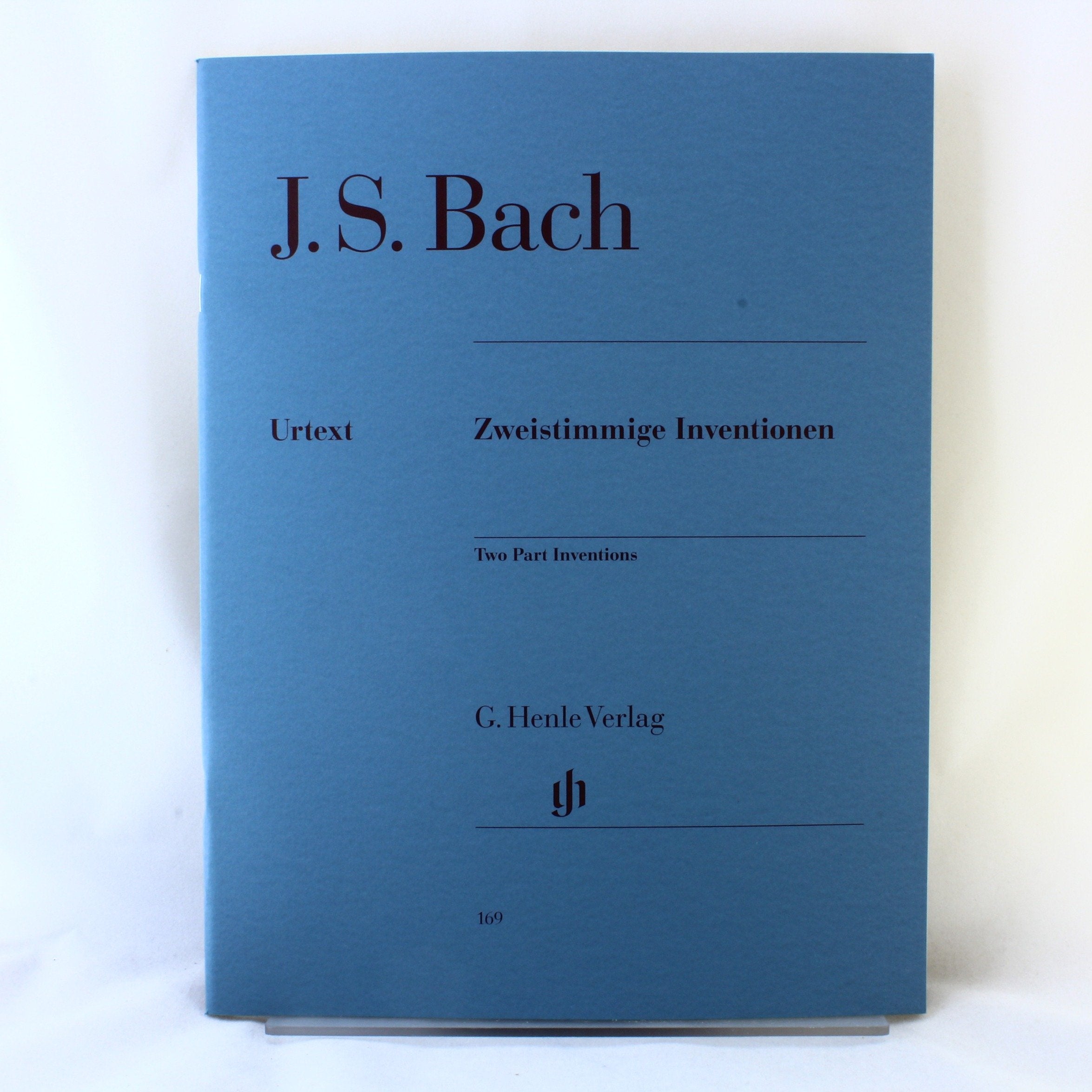 Zweistimmige Inventionen BWV 772-786, Klavier: Urtext book