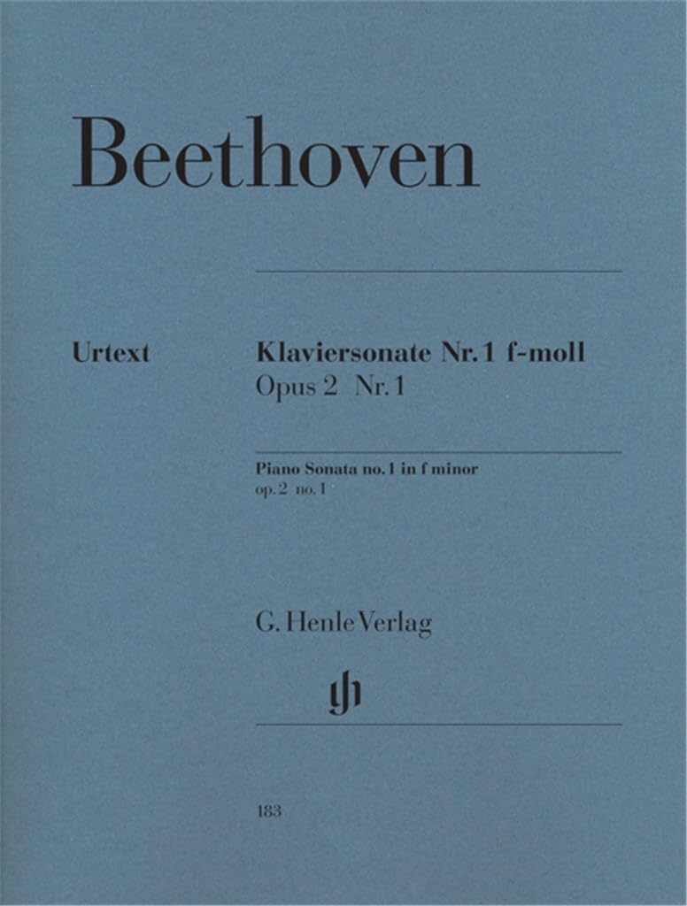 Klaviersonate f-moll op. 2,1 Sheet Music