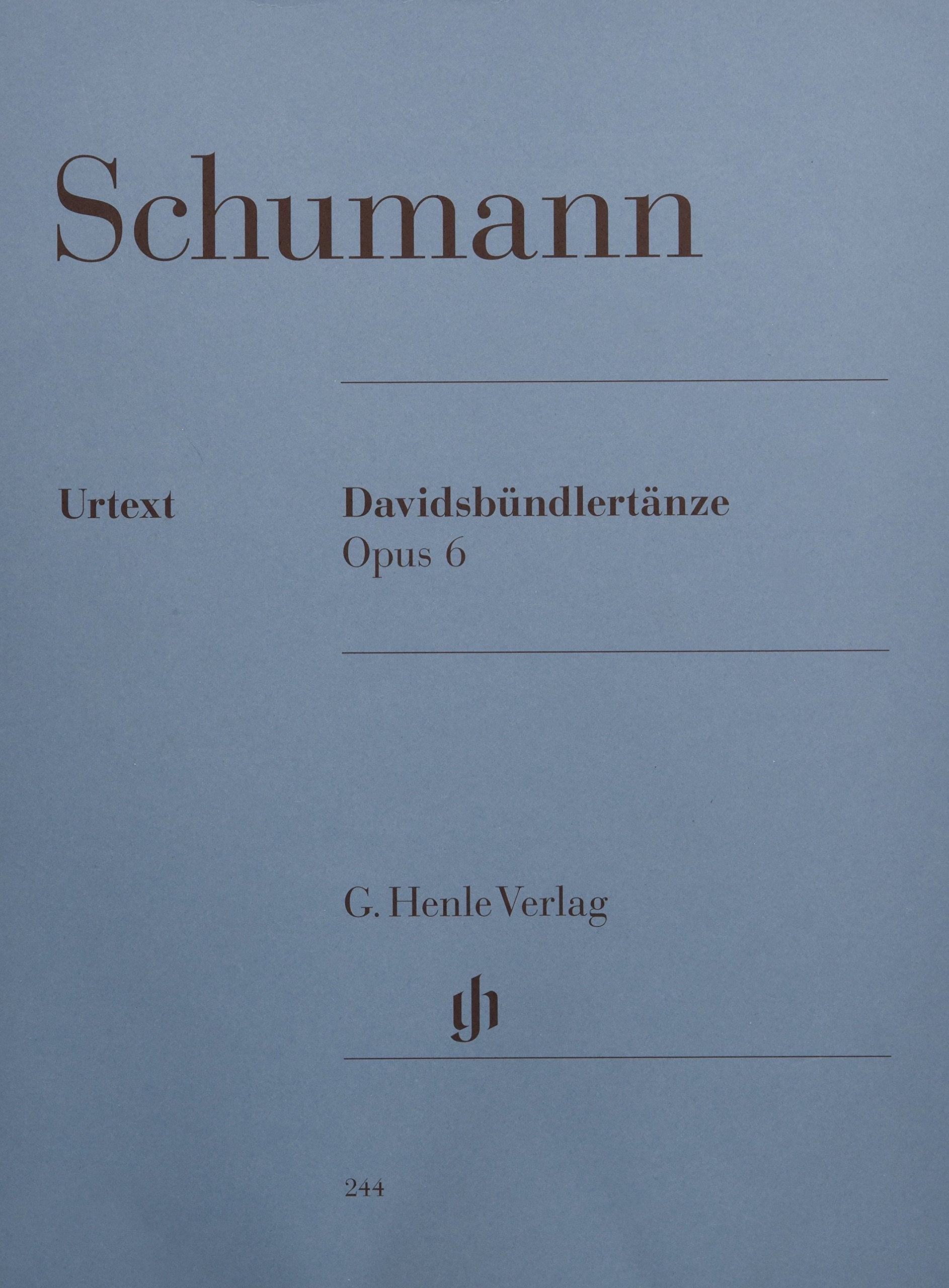 Product Image: Schumann, Robert - Davidsbündlertänze op. 6
