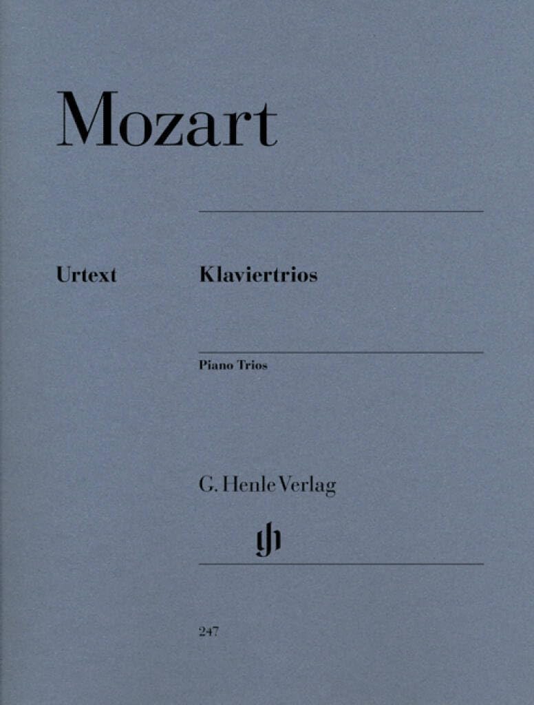 Klaviertrios. Violine, Violoncello, Klavier: Besetzung: Klaviertrios (G. Henle Urtext-Ausgabe) Sheet Music