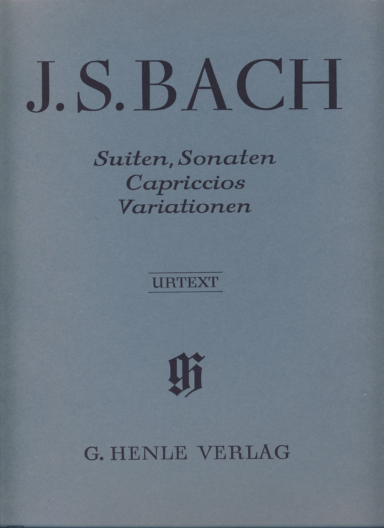 Suiten Sonaten Capriccios Variationen. Klavier: Instrumentation: Piano solo (G. Henle Urtext-Ausgabe) book
