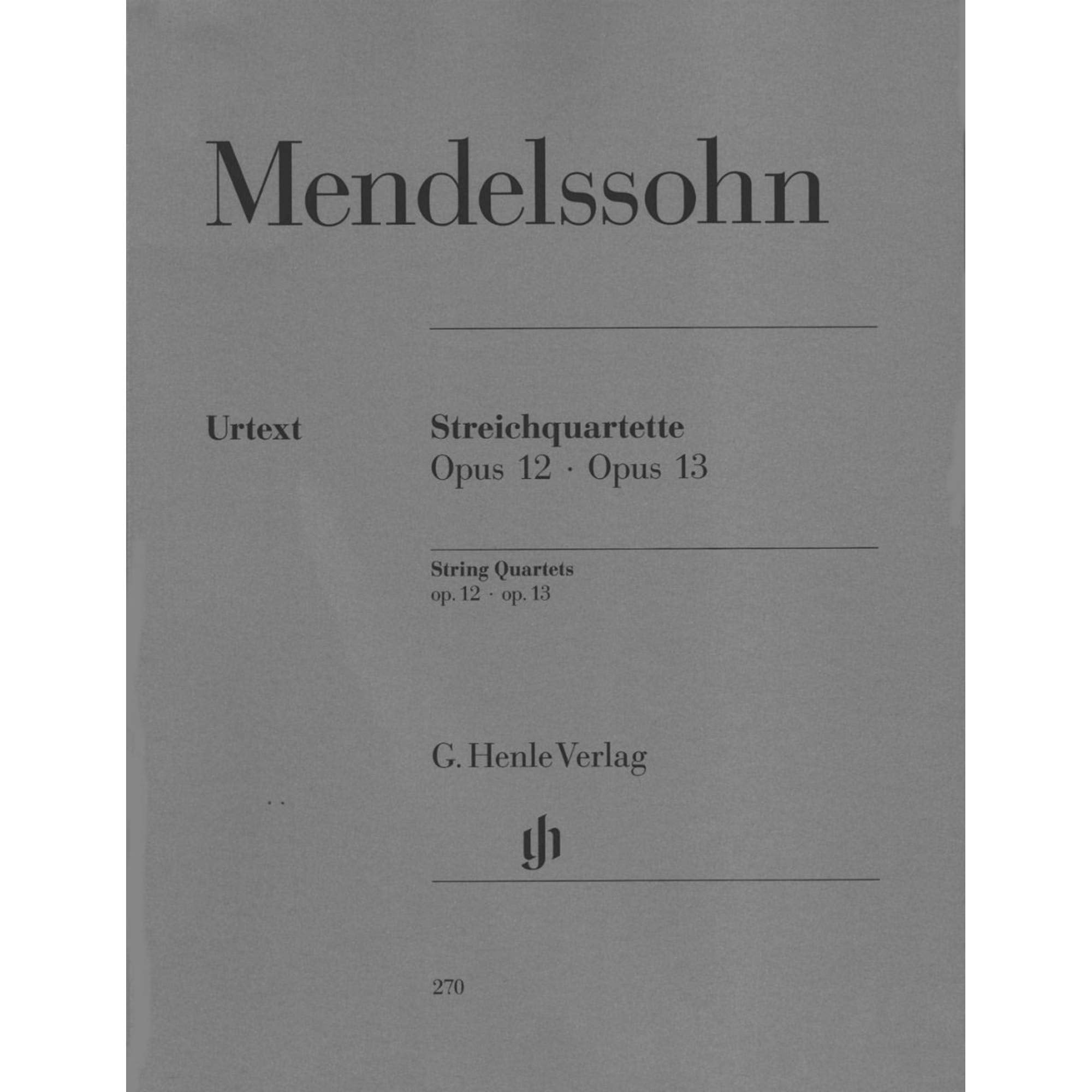 Streichquartette op. 12 und 13: Besetzung: Streichquartette (G. Henle Urtext-Ausgabe) Card Games