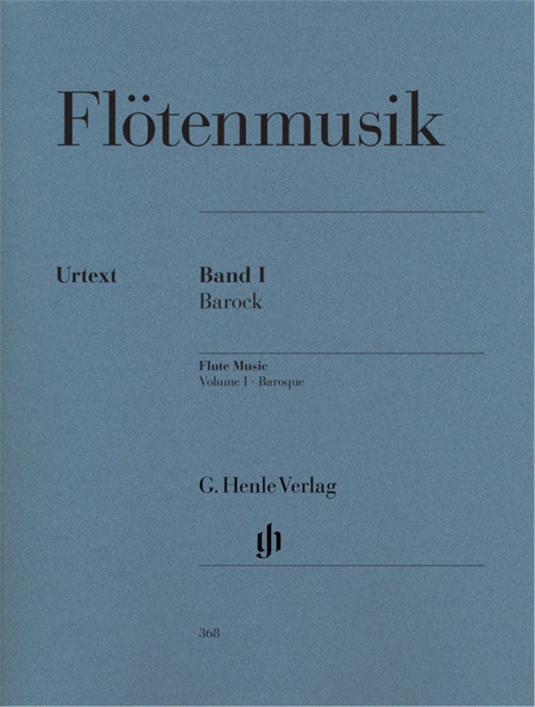 Flötenmusik des Barock Band 1. Flöte, Klavier: Besetzung: Flöte und Klavier (G. Henle Urtext-Ausgabe) book