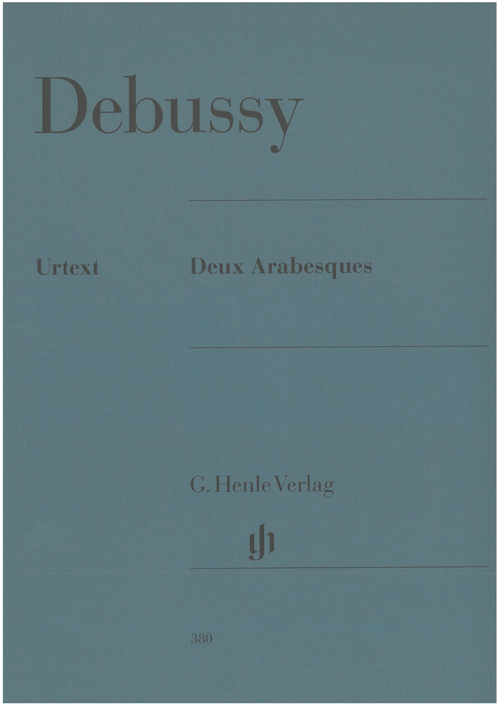 Deux Arabesques: Besetzung: Klavier zu zwei Händen (G. Henle Urtext-Ausgabe) Sheet Music