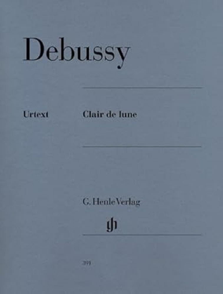 Clair de Lune: Instrumentation: Piano solo (G. Henle Urtext-Ausgabe) Art & Literature