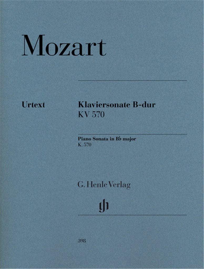 Wolfgang Amadeus Mozart - Klaviersonate B-dur KV 570 Essays & Short Stories