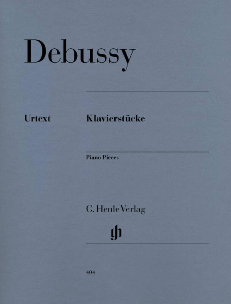 Debussy, Claude - Klavierstücke book