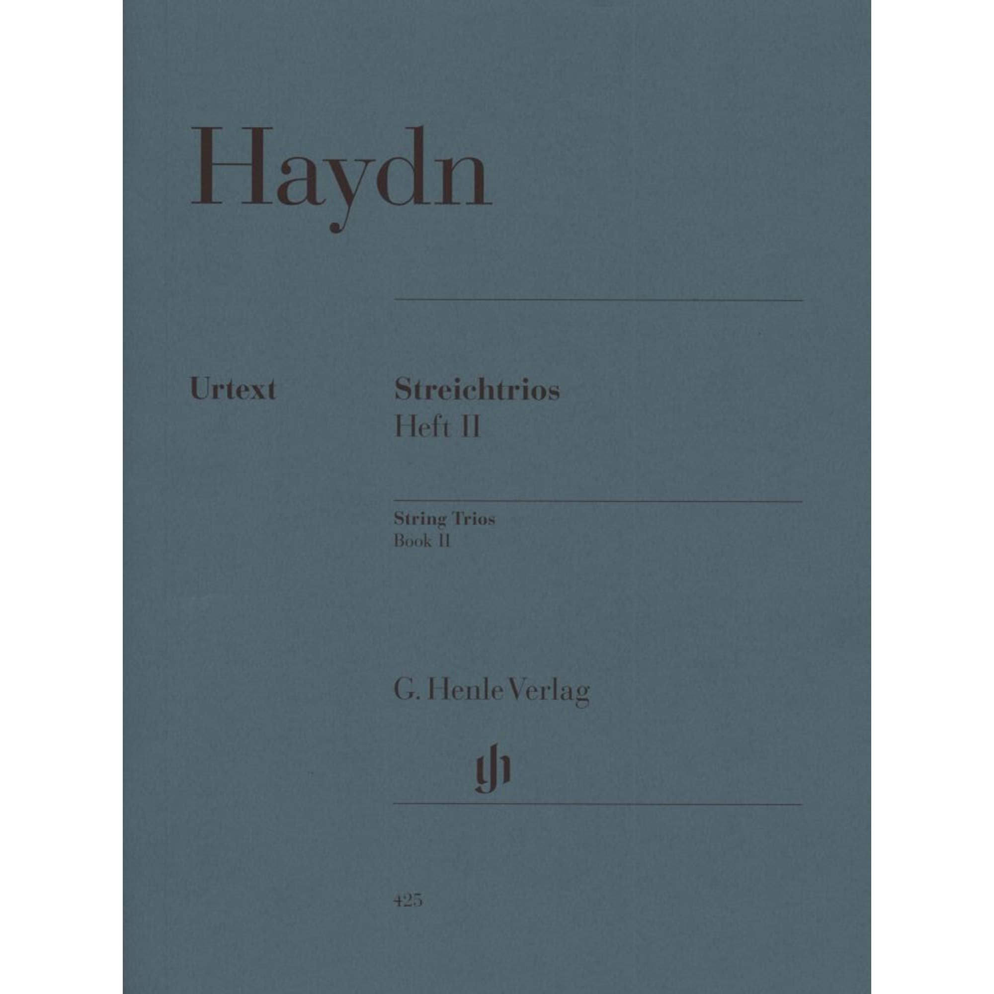 Joseph Haydn - Streichtrios, Heft II book