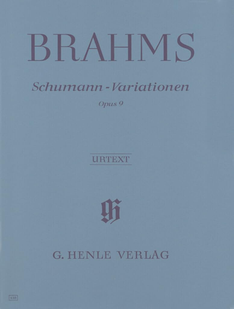 Johannes Brahms - Schumann-Variationen op. 9 Sheet Music