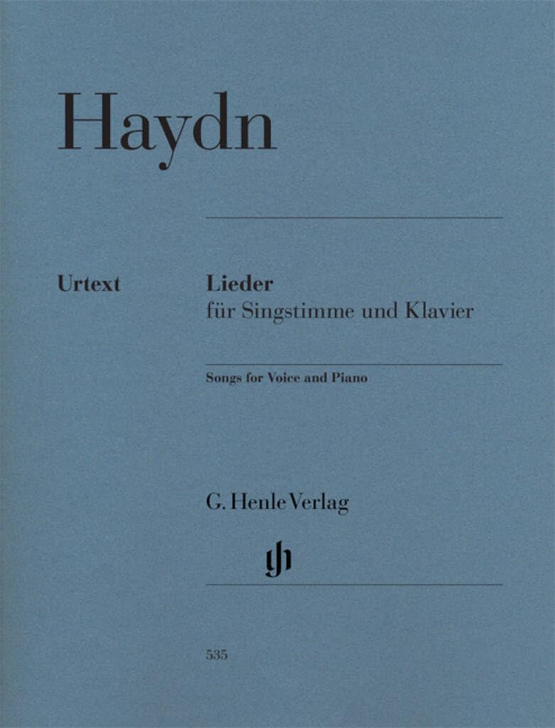 Joseph Haydn - Lieder für Singstimme und Klavier Sheet Music