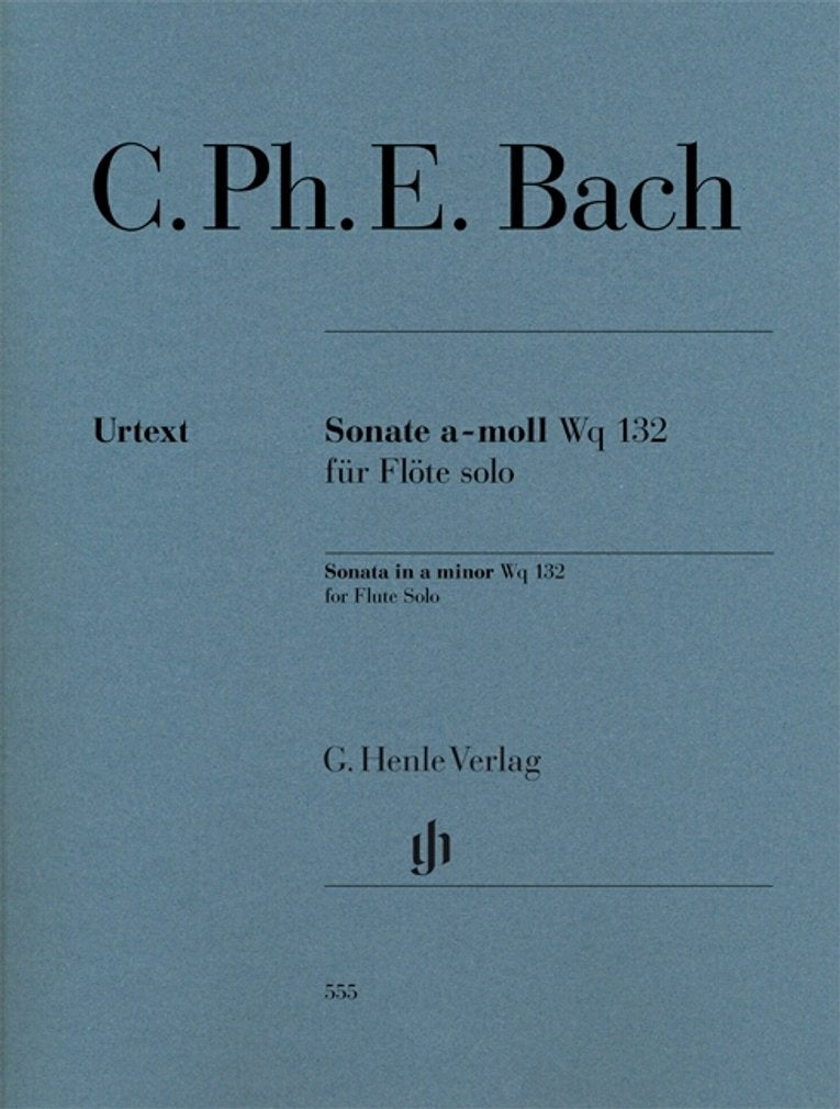 Sonate a-moll für Flöte solo Wq 132: Besetzung: Flöte solo (G. Henle Urtext-Ausgabe) Art & Literature