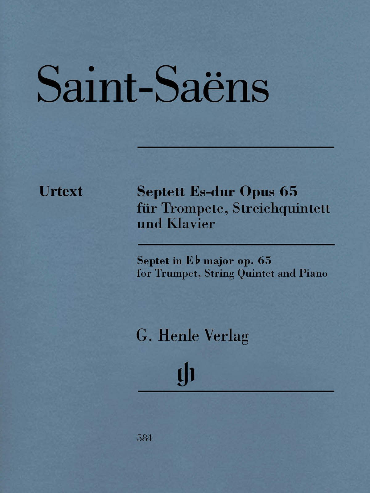 Septett Es-dur op. 65 für Trompete, 2 Violinen, Viola, Violoncello, Kontrabass und Klavier: Besetzung: Kammermusik mit verschiedenen Instrumenten (G. Henle Urtext-Ausgabe) Essays & Short Stories