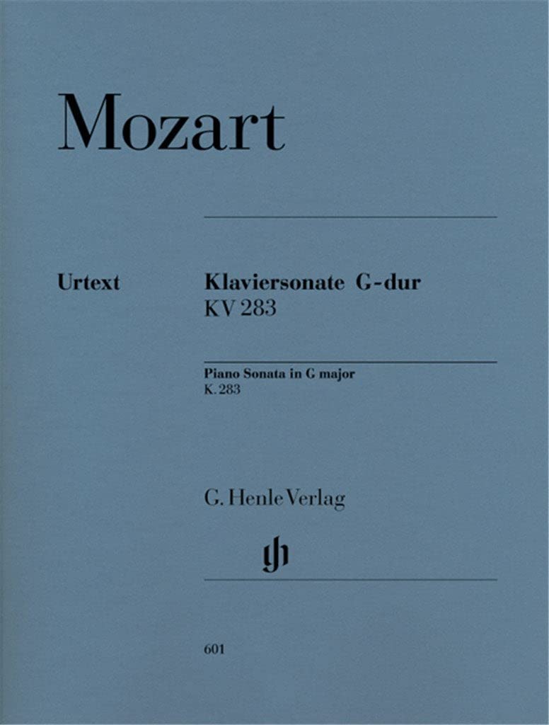 Mozart, Wolfgang Amadeus - Klaviersonate G-dur KV 283 (189h) Sheet Music