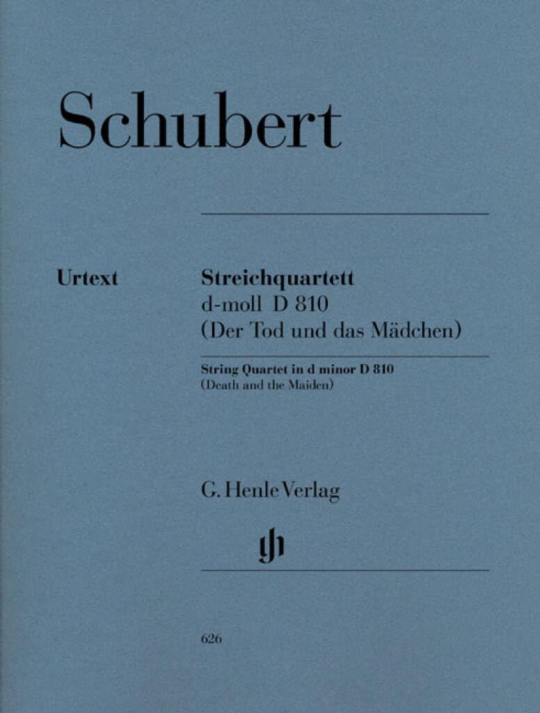 Streichquartett ''Der Tod und das Mädchen'' d-moll D 810; 2 Vl, Va + Vc: Besetzung: Streichquartette (G. Henle Urtext-Ausgabe) Essays & Short Stories