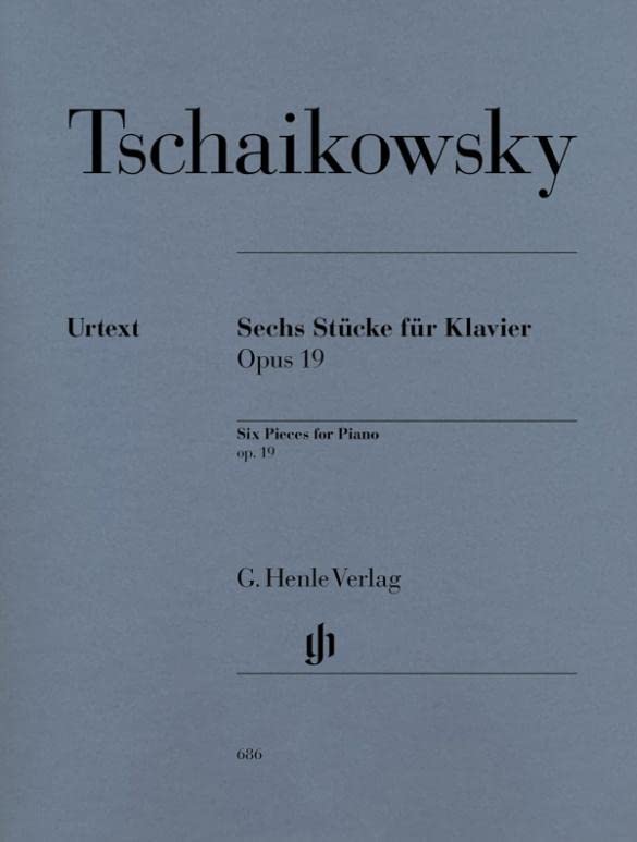 6 Stuecke Op 19 - 6 Morceaux. Klavier: Instrumentation: Piano solo (G. Henle Urtext-Ausgabe) Sheet Music