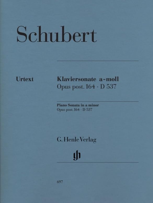Klaviersonate a-Moll op. post. 164 D 537: Besetzung: Klavier zu zwei Händen (G. Henle Urtext-Ausgabe) Essays & Short Stories