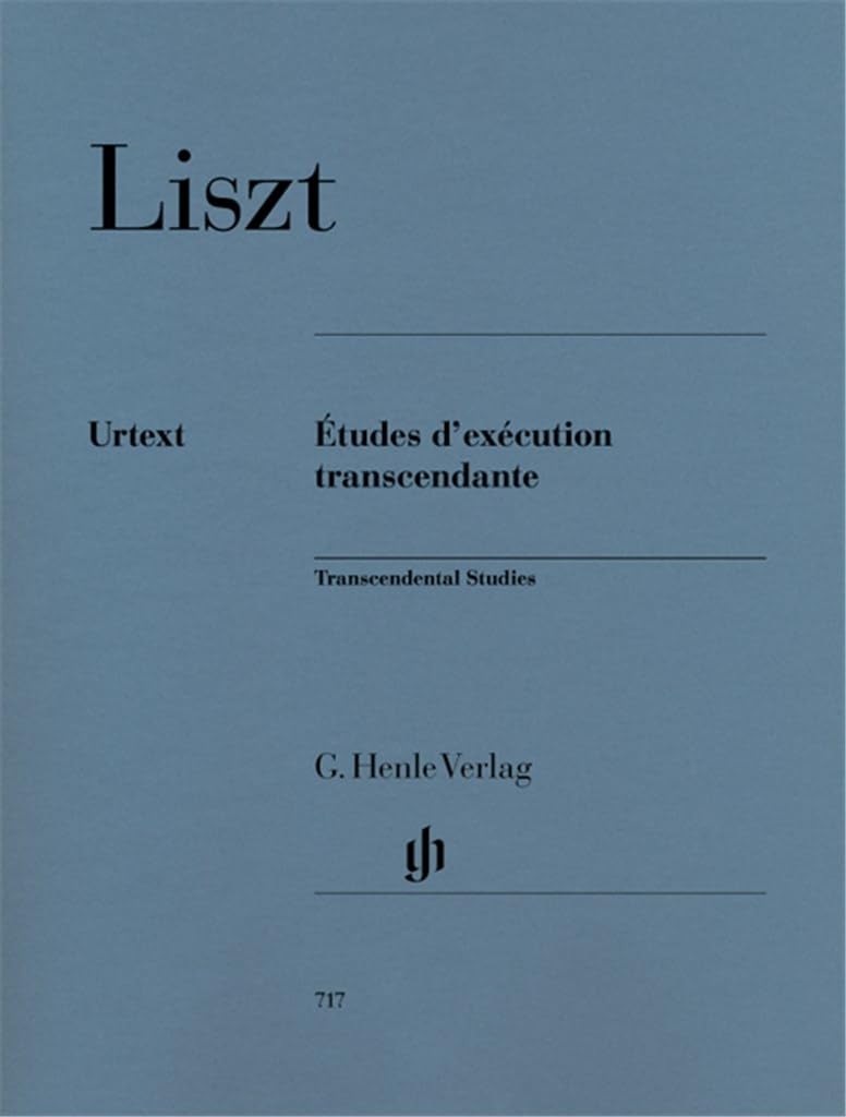 Liszt, Franz - Études d'exécution transcendante book