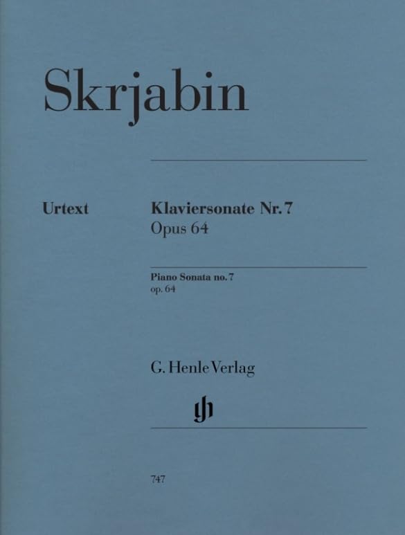 Klaviersonate Nr. 7 op. 64: Besetzung: Klavier zu zwei Händen (G. Henle Urtext-Ausgabe) Sheet Music