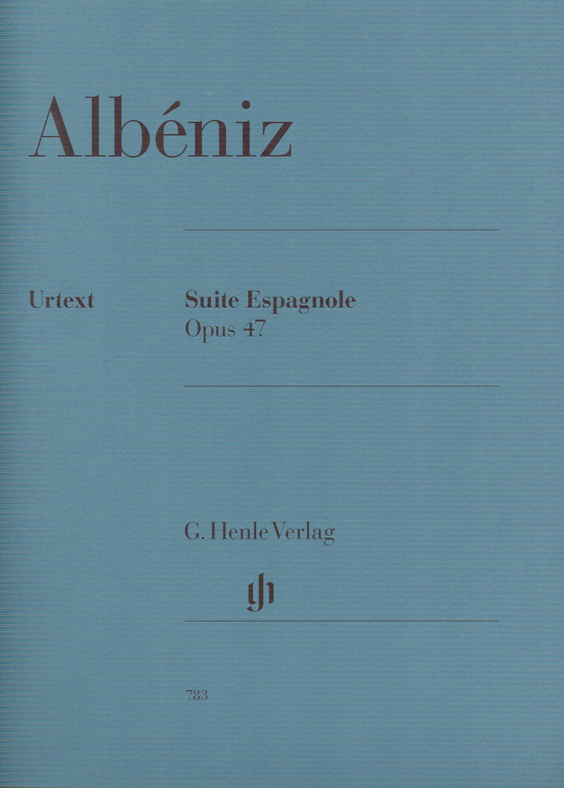 Suite Espagnole Op 47. Klavier: Instrumentation: Piano solo (G. Henle Urtext-Ausgabe) Sheet Music
