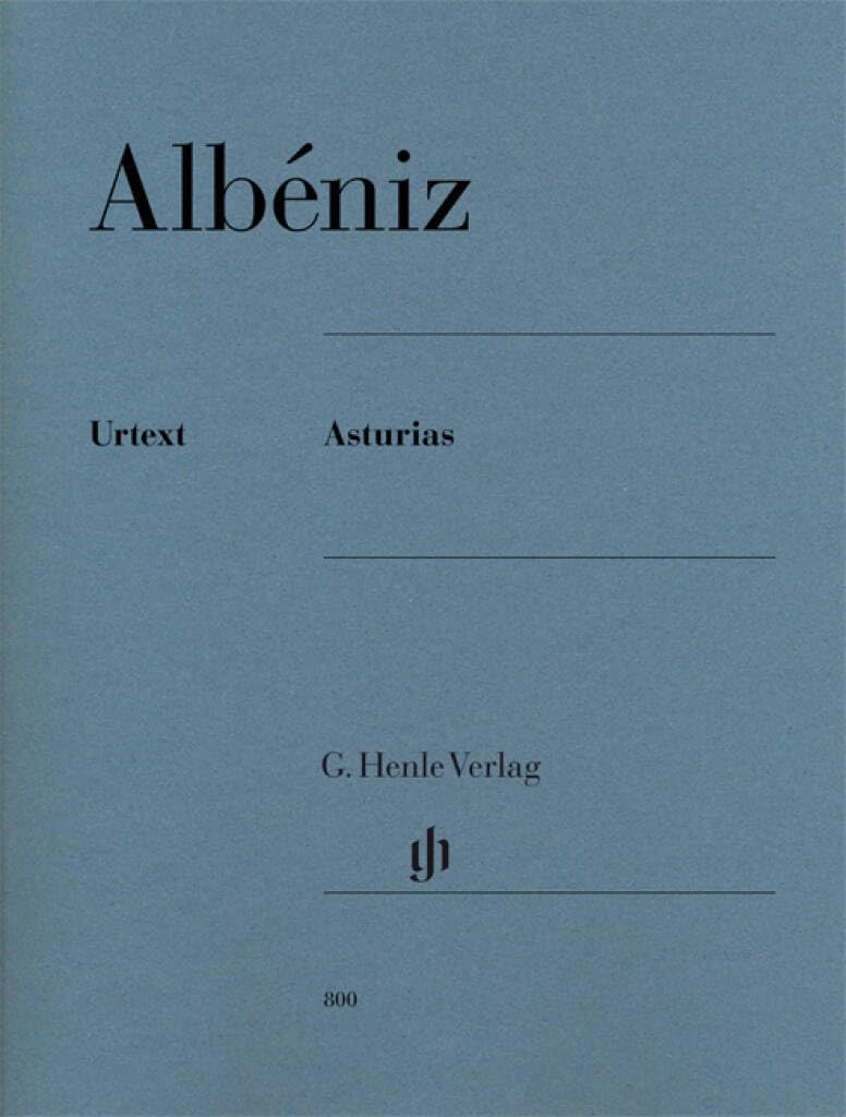 Asturias ( Extrait Suite espagnole Opus 47 ) --- Piano book