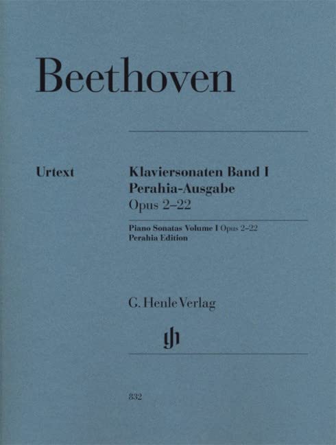 Klaviersonaten, Band I, op. 2-22, Perahia-Ausgabe: Besetzung: Klavier zu zwei Händen (G. Henle Urtext-Ausgabe) Sheet Music