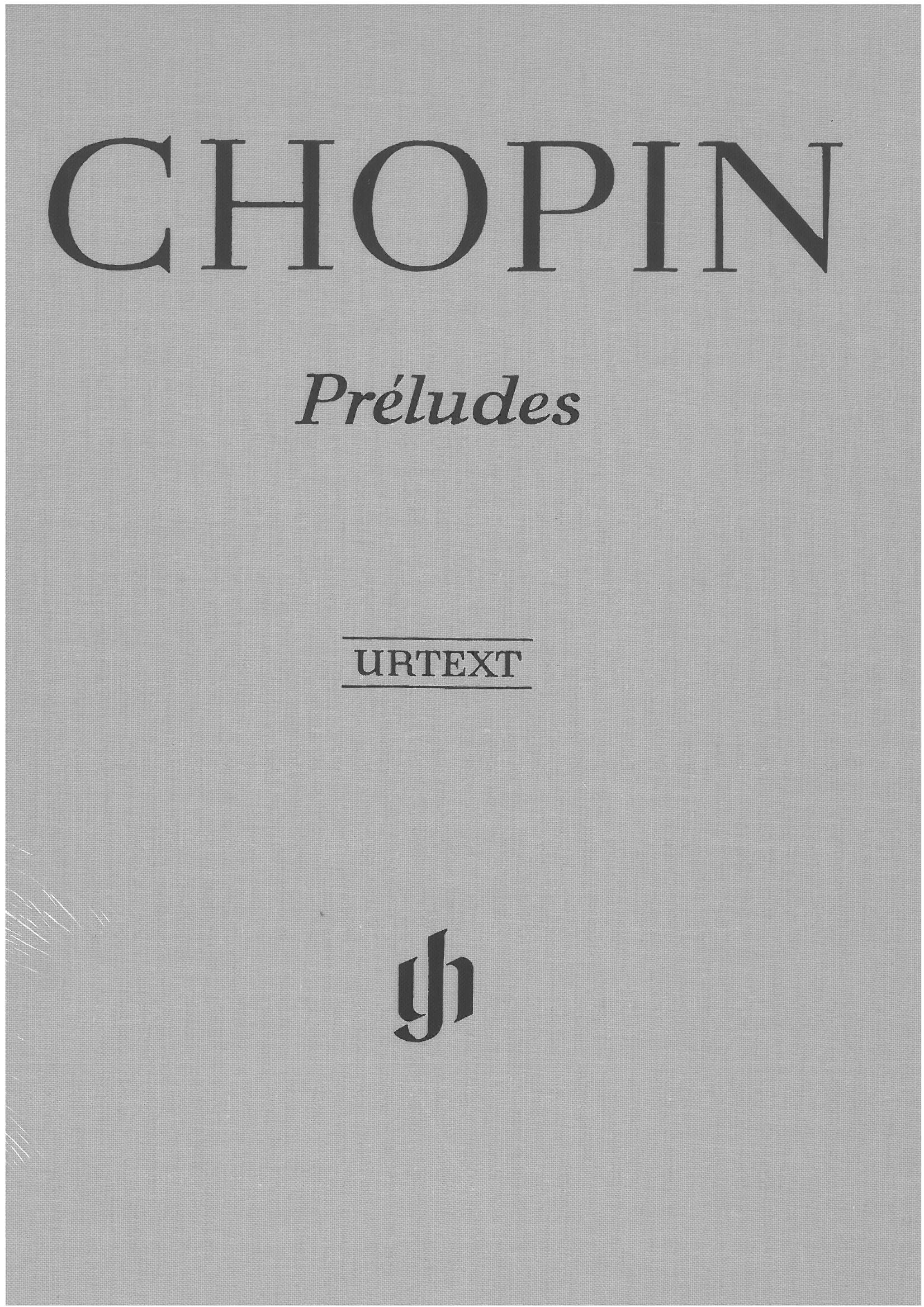 Préludes; Leinenausgabe; Klavier zu zwei Händen: Instrumentation: Piano solo (G. Henle Urtext-Ausgabe) Arts & Music