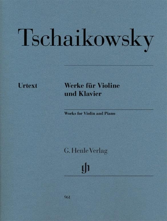 Werke für Violine und Klavier: Besetzung: Violine und Klavier (G. Henle Urtext-Ausgabe) book