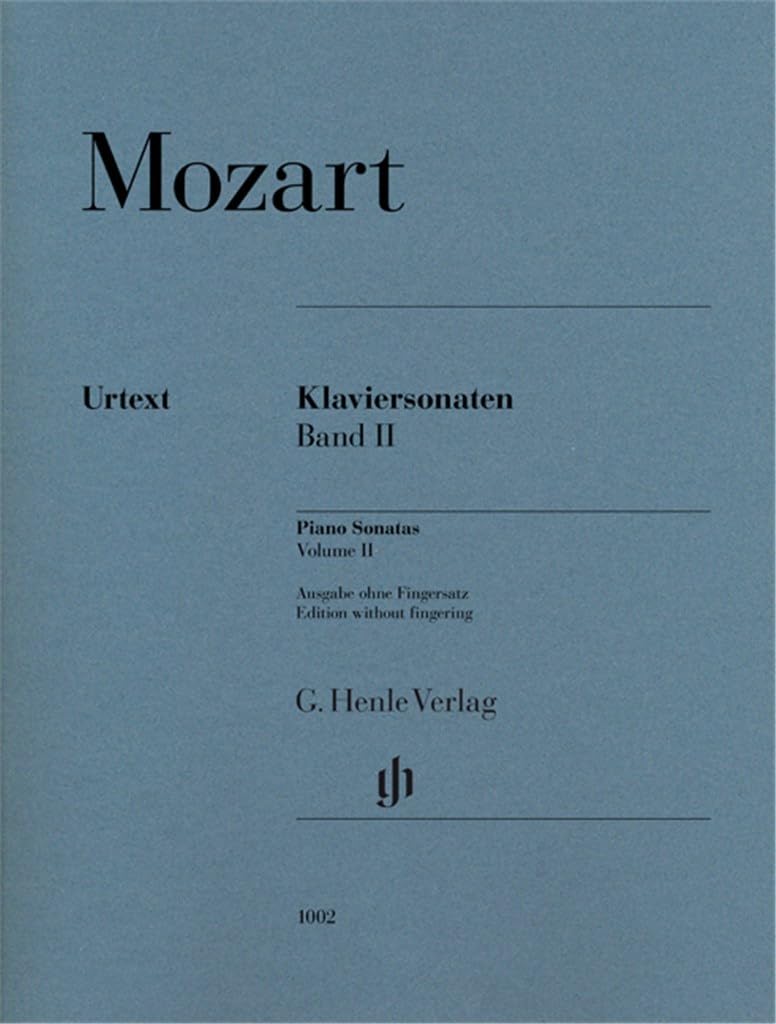 Klaviersonaten 2 br., Urtext Sheet Music