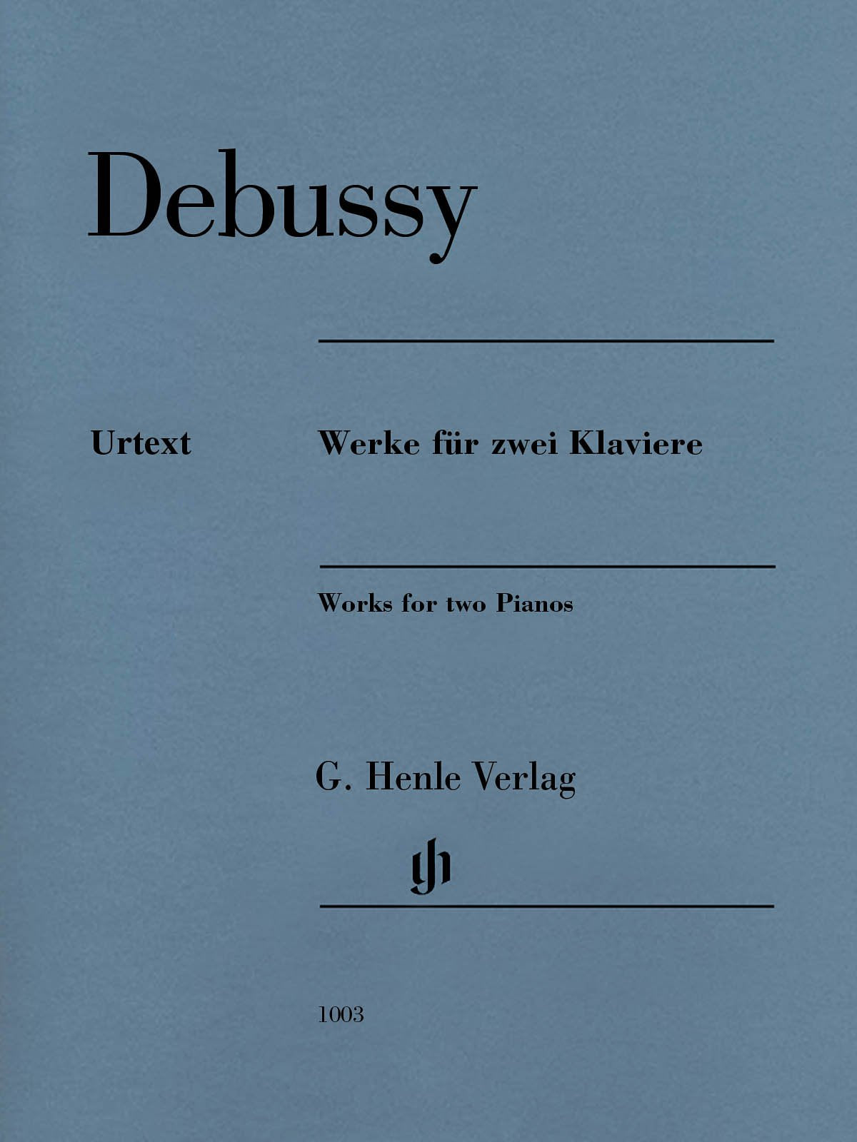 Claude Debussy - Werke für zwei Klaviere Sheet Music