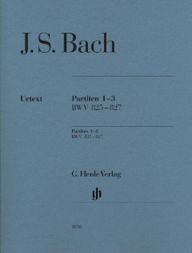 Bach, Johann Sebastian - Partiten 1-3 BWV 825-827: Besetzung: Klavier zu zwei Händen book