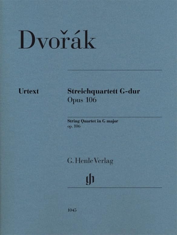 Streichquartett G-dur op. 106: Besetzung: Streichquartette (G. Henle Urtext-Ausgabe) Sheet Music