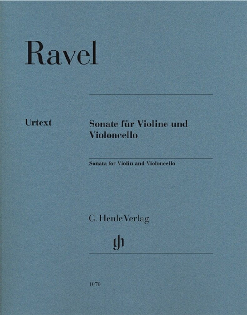 Sonate für Violine und Violoncello: Besetzung: Streichduos und -trios (G. Henle Urtext-Ausgabe) Sheet Music