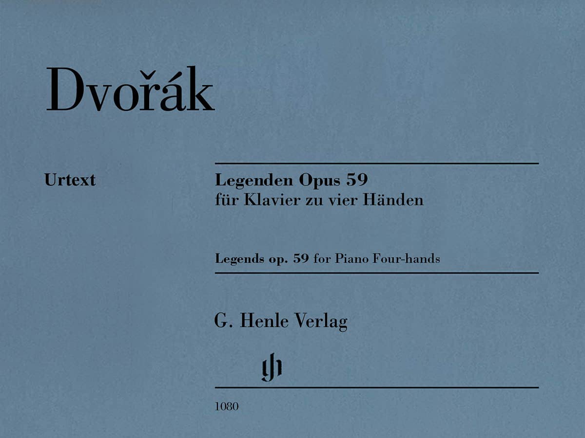 Legenden op. 59 für Klavier 4 ms: Besetzung: Klavier zu vier Händen (G. Henle Urtext-Ausgabe) Sheet Music