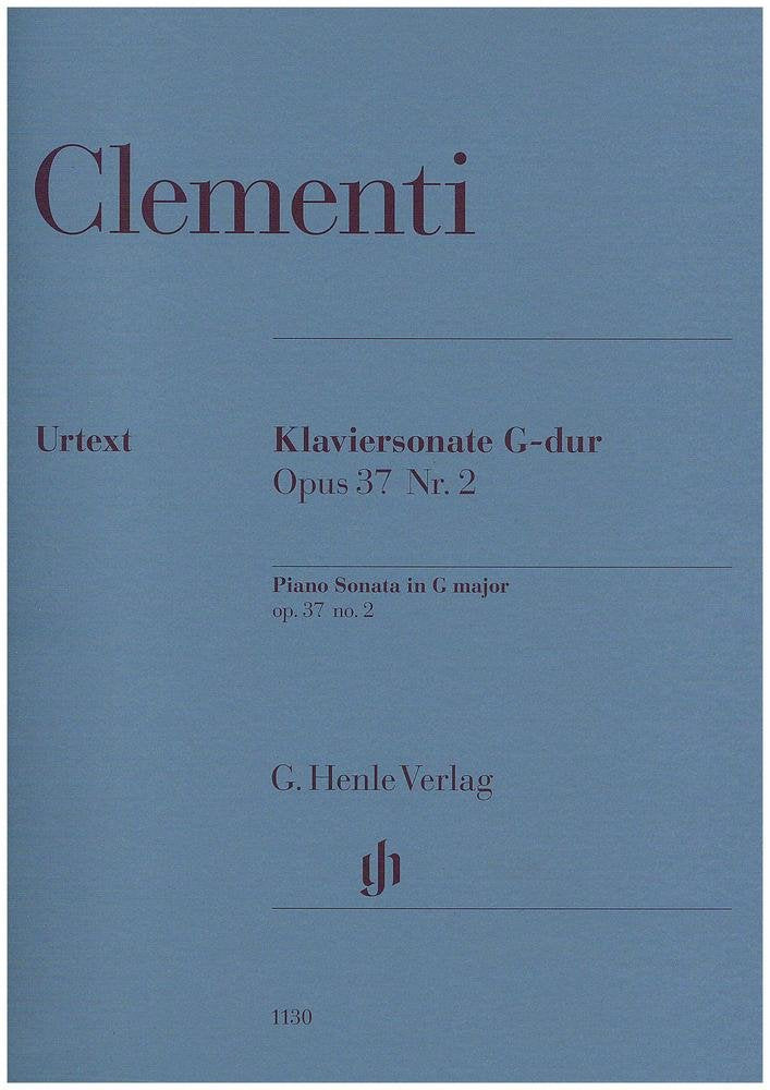 Klaviersonate G-dur op. 37 Nr. 2: Besetzung: Klavier zu zwei Händen (G. Henle Urtext-Ausgabe) Sheet Music