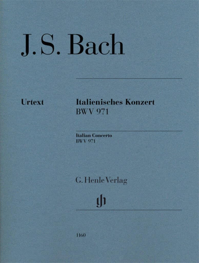 Johann Sebastian Bach - Italienisches Konzert BWV 971 Sheet Music