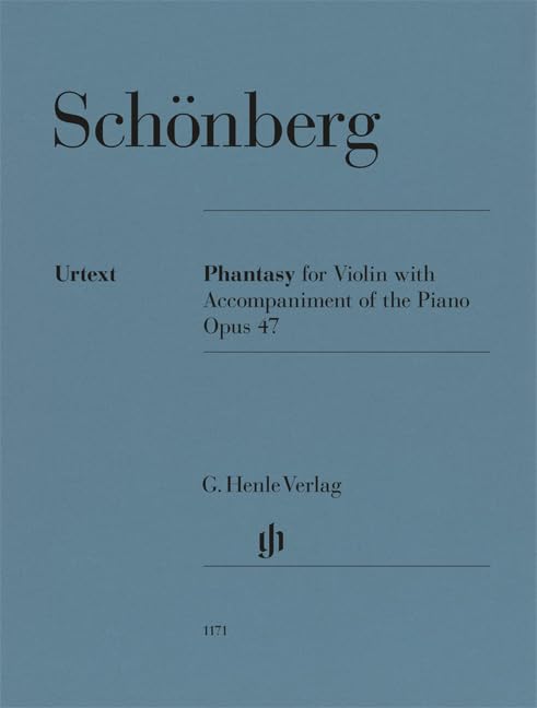 Phantasy for Violin with Accompaniment of the Piano op. 47 Sheet Music