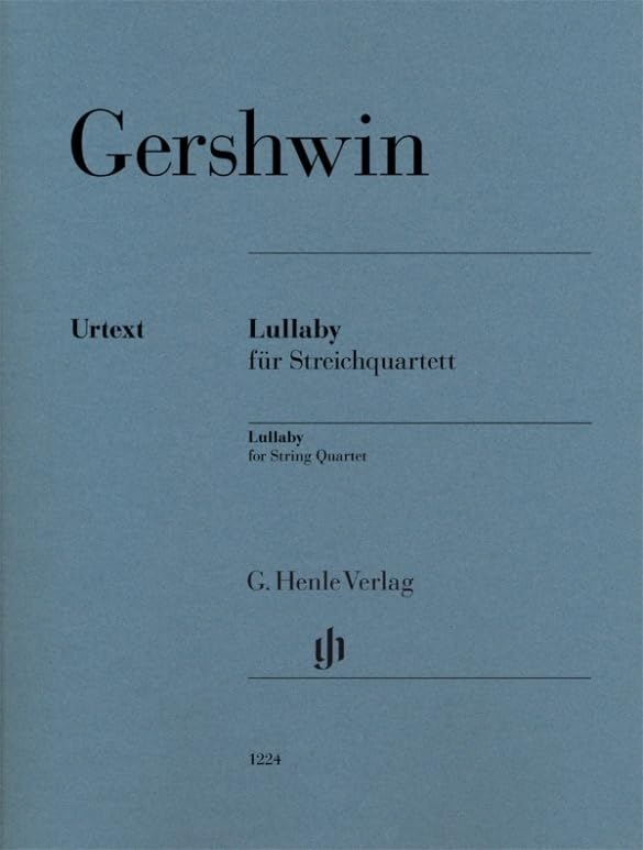 Lullaby für Streichquartett: Besetzung: Streichquartette (G. Henle Urtext-Ausgabe) Art & Literature
