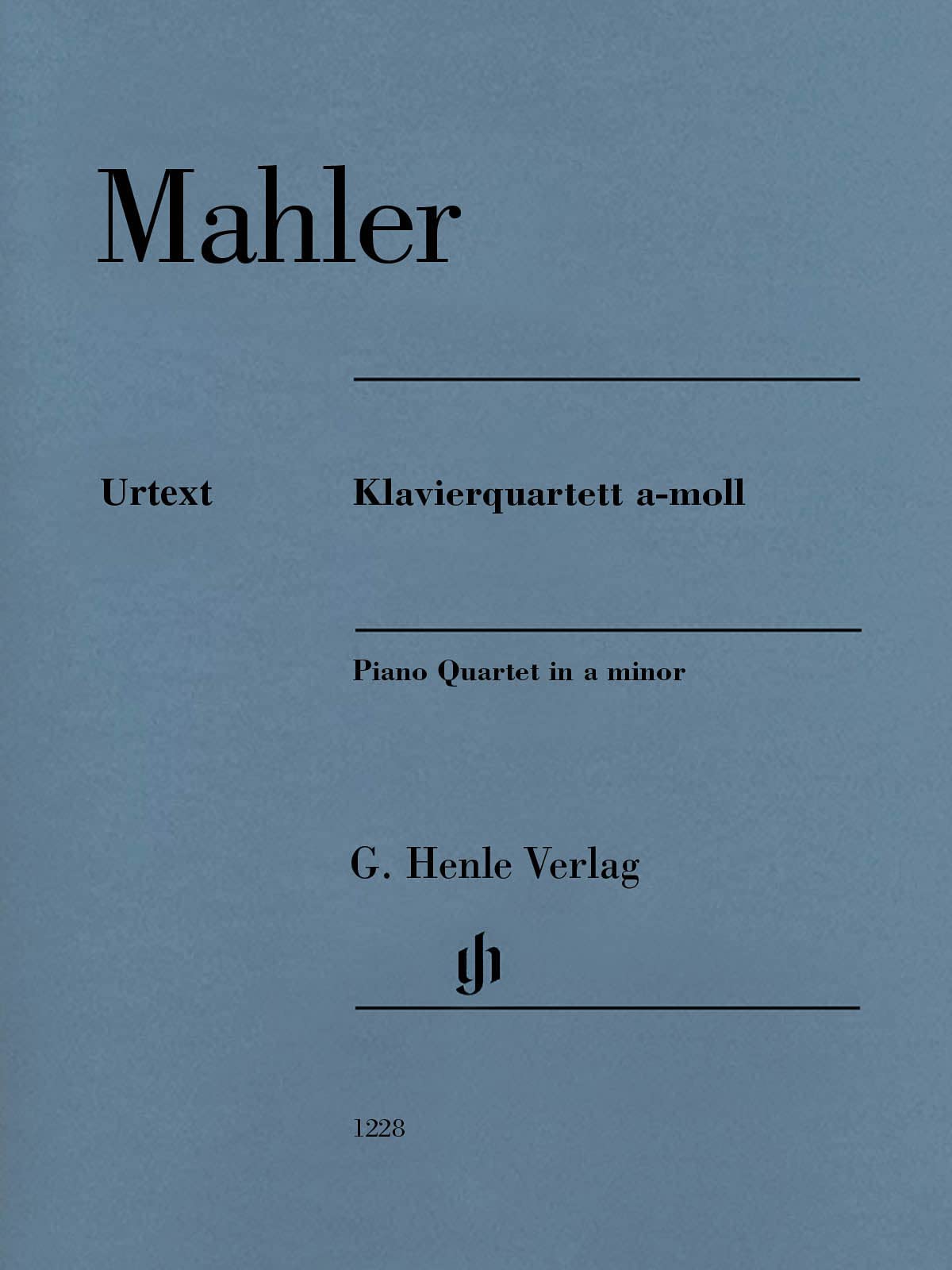 Quatuor piano et cordes la min --- materiel book