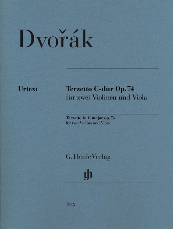 Terzetto C-dur op. 74 für zwei Violinen und Viola: Besetzung: Streichduos und -trios (G. Henle Urtext-Ausgabe) Sheet Music