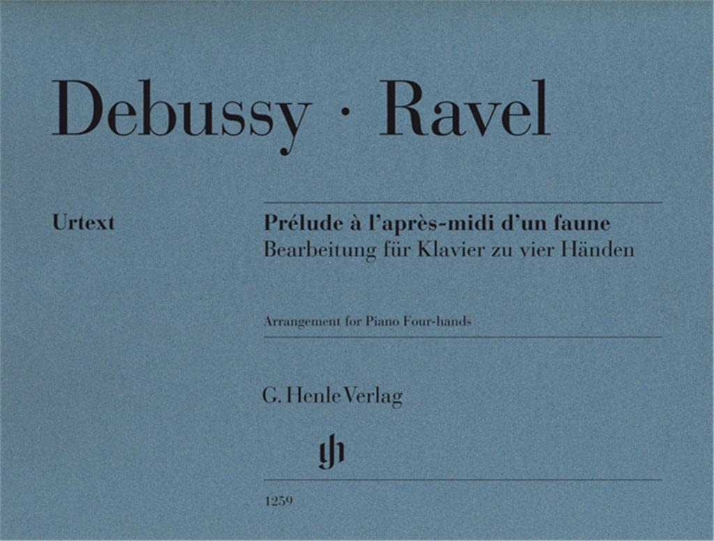 Prélude à l'après-midi d'un faune; Bearbeitung für Klavier 4ms: Besetzung: Klavier zu vier Händen (G. Henle Urtext-Ausgabe) Sheet Music