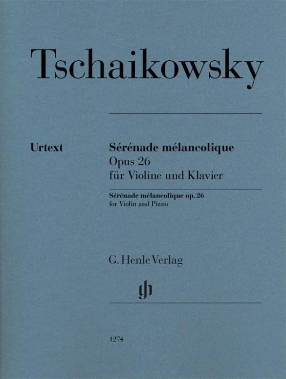 Sérénade mélancolique op. 26 für Violine und Klavier: Besetzung: Violine und Klavier (G. Henle Urtext-Ausgabe) Essays & Short Stories