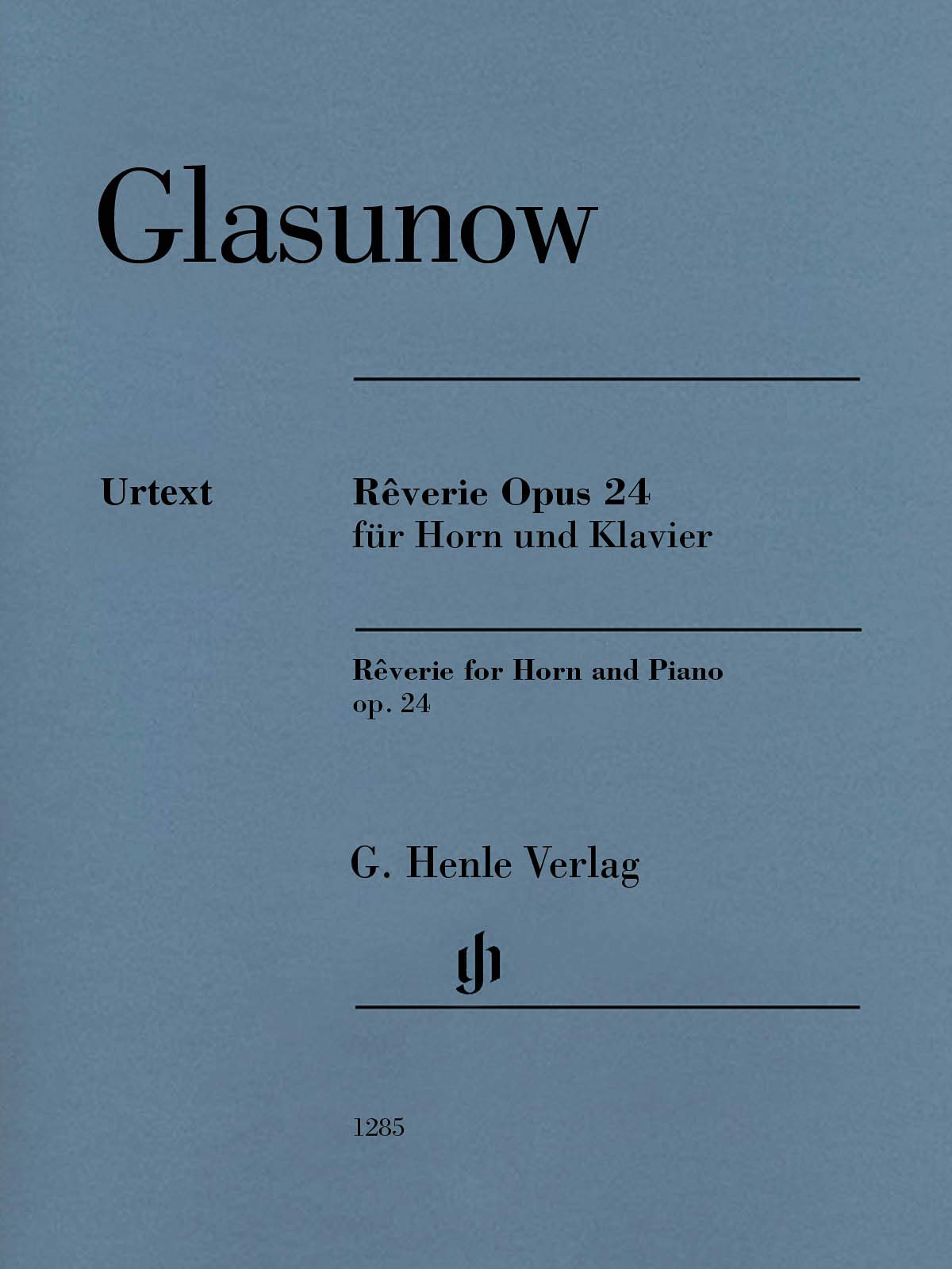 Reverie op. 24 für Horn und Klavier: Besetzung: Horn und Klavier (G. Henle Urtext-Ausgabe) Art & Literature Books
