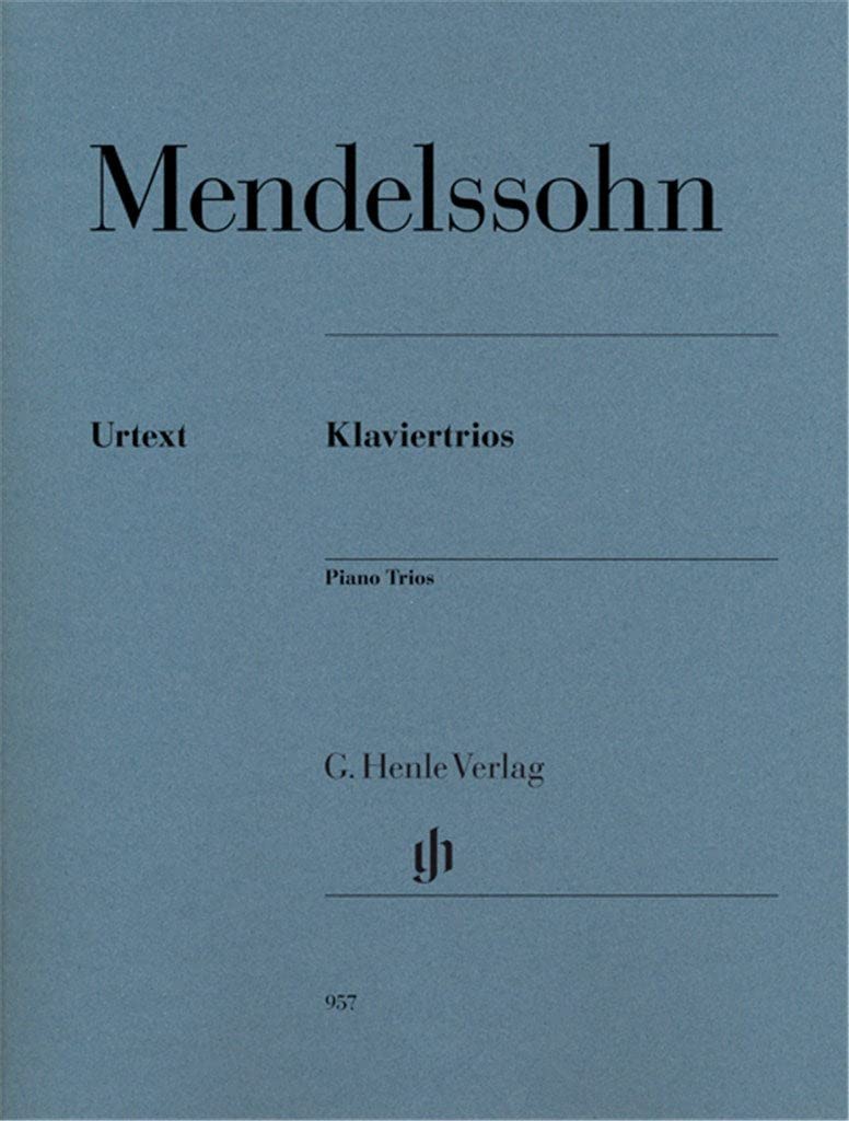 Klaviertrio Nr. 1 op. 49; Flötenstimme: Besetzung: Klaviertrios (G. Henle Urtext-Ausgabe) Sheet Music
