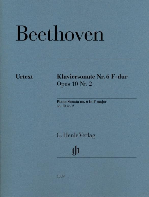 Klaviersonate Nr. 6 F-dur op. 10,2 Sheet Music