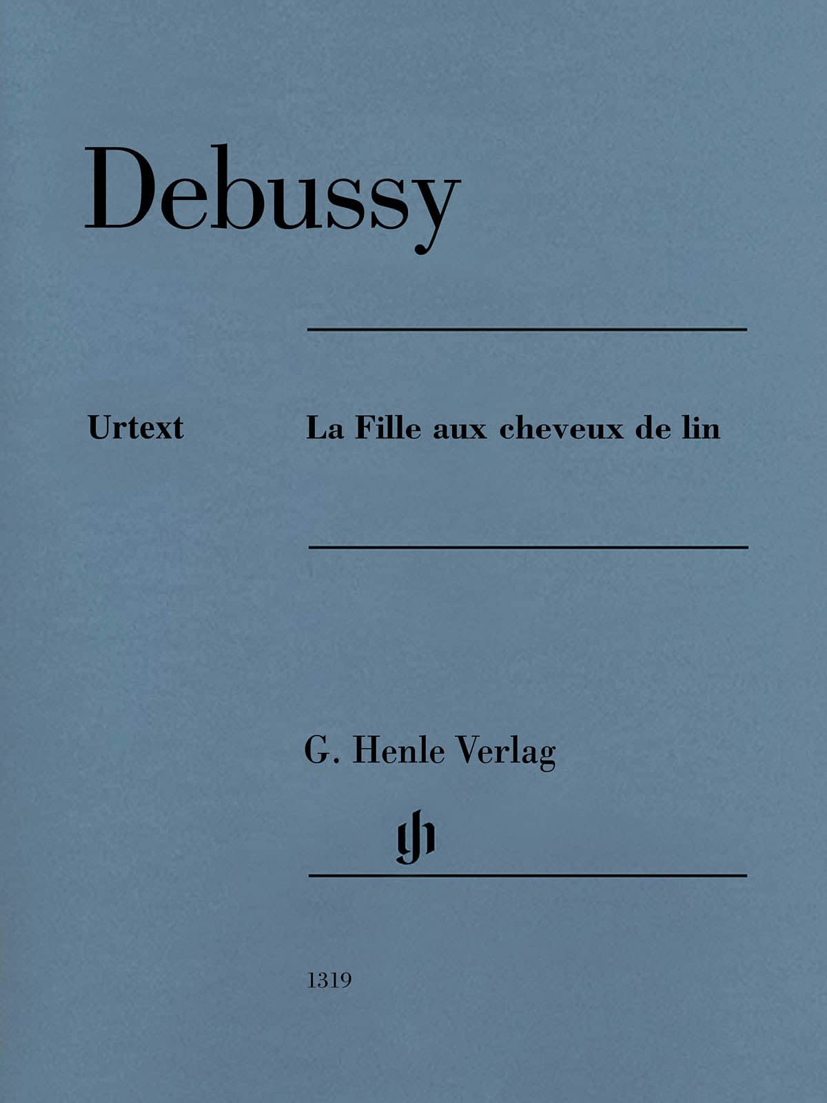 La Fille aux cheveux de lin; Klavier: Instrumentation: Piano solo (G. Henle Urtext-Ausgabe) Sheet Music