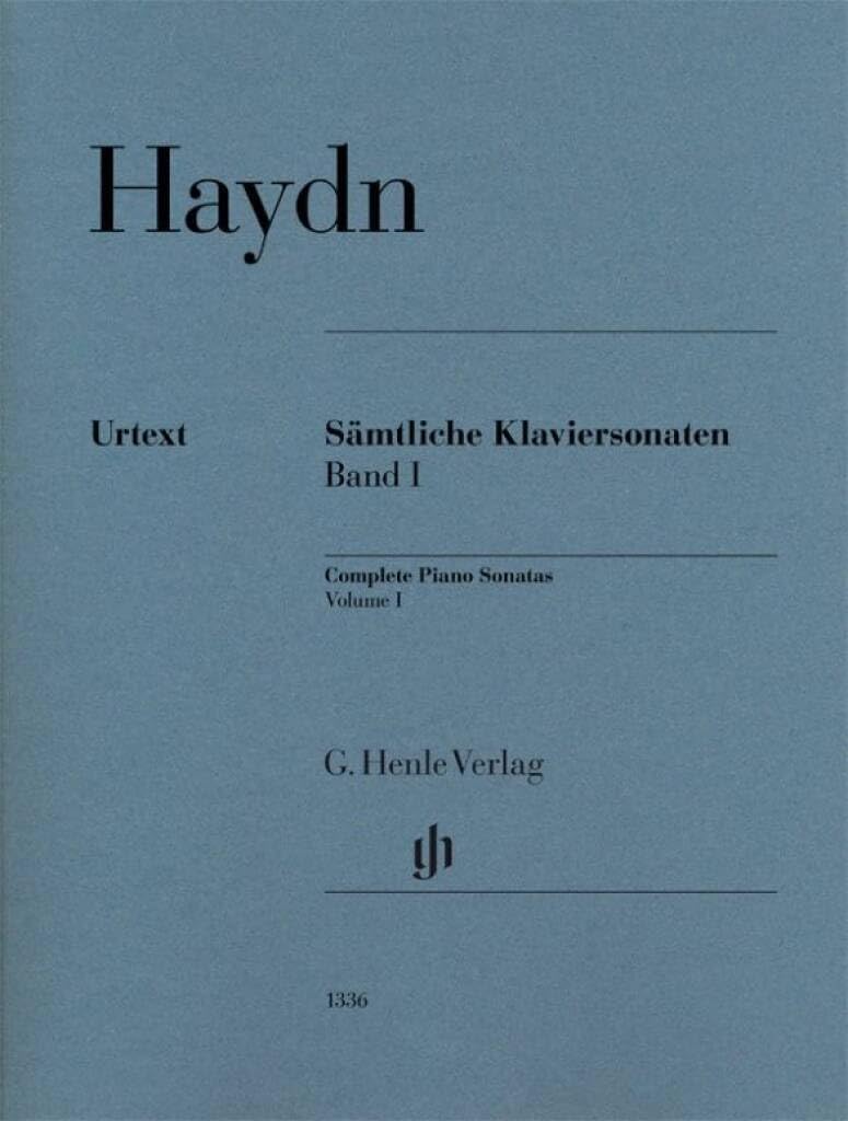 Sämtliche Klaviersonaten Band I; revidierte Urtextausgabe mit Fingersätzen: Instrumentation: Piano solo (G. Henle Urtext-Ausgabe) Sheet Music