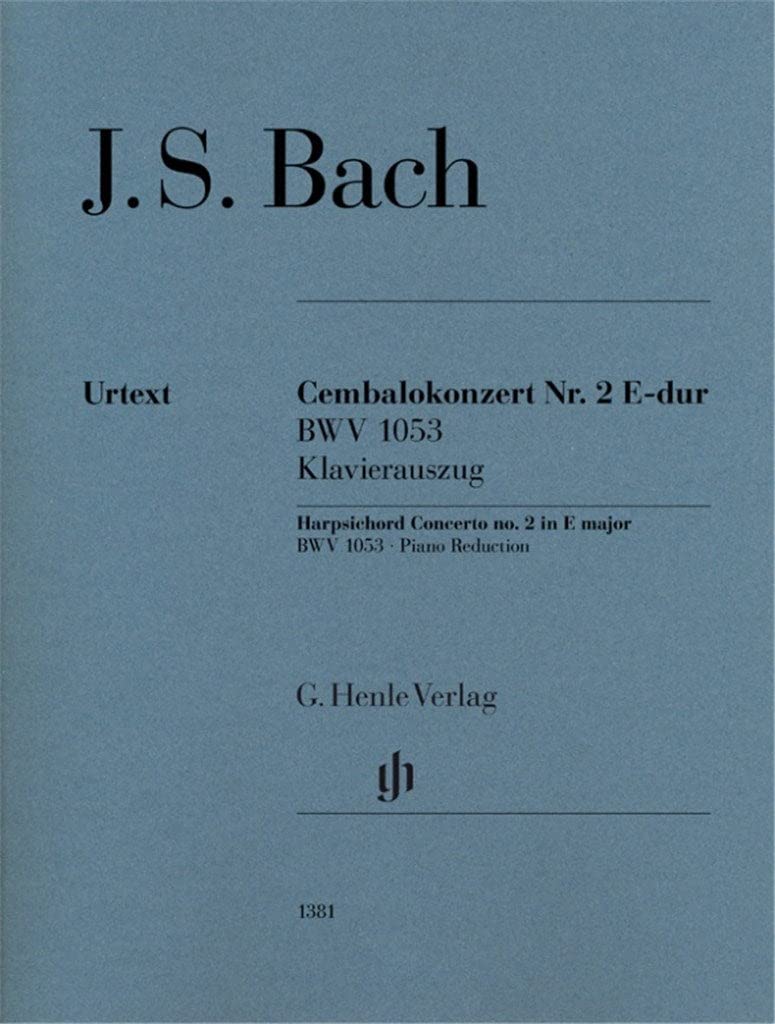 Cembalokonzert Nr. 2 E-dur BWV 1053, 2 Klaviere, 4ms: Besetzung: Zwei Klaviere zu vier Händen (G. Henle Urtext-Ausgabe) Sheet Music