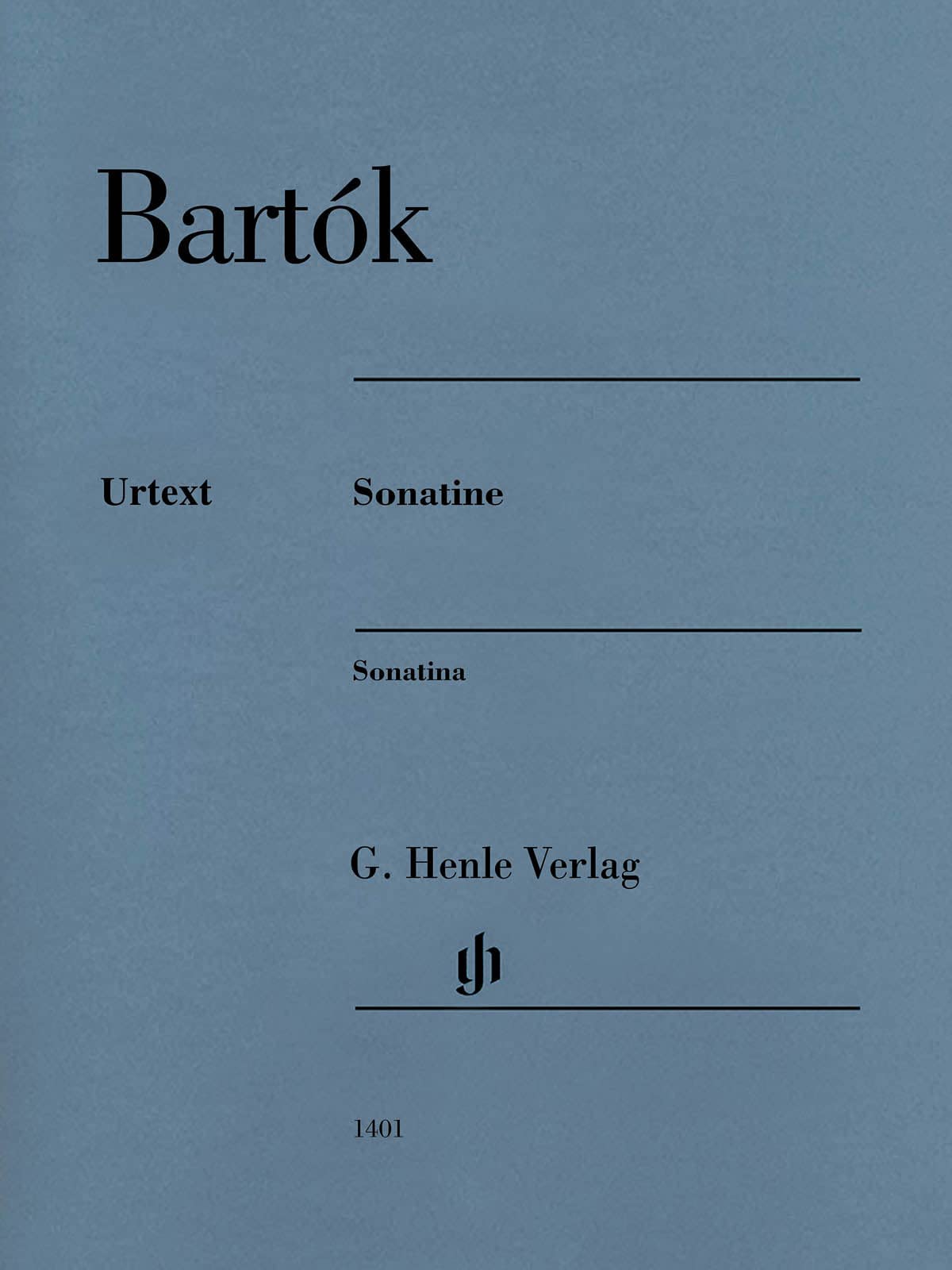Sonatine. Klavier: Besetzung: Klavier zu zwei Händen (G. Henle Urtext-Ausgabe) Sheet Music