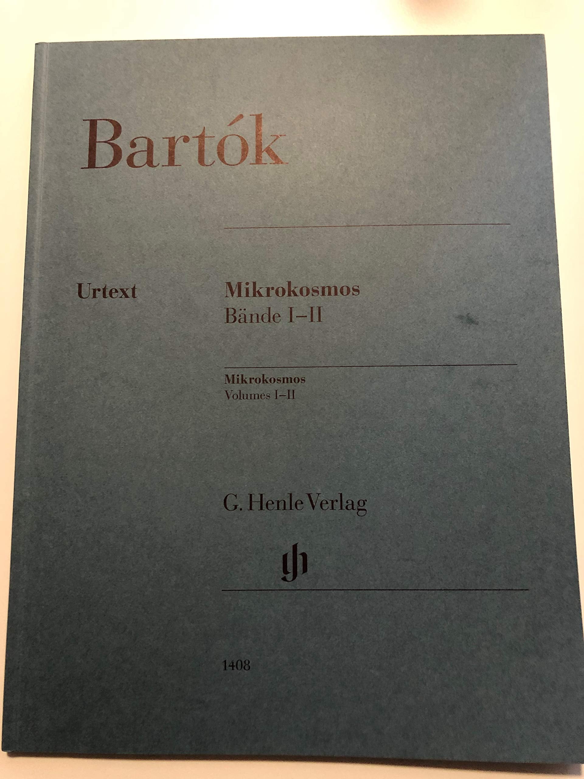 Mikrokosmos Bände I-II; Klavier zu zwei Händen (G. Henle Urtext-Ausgabe) Art & Literature