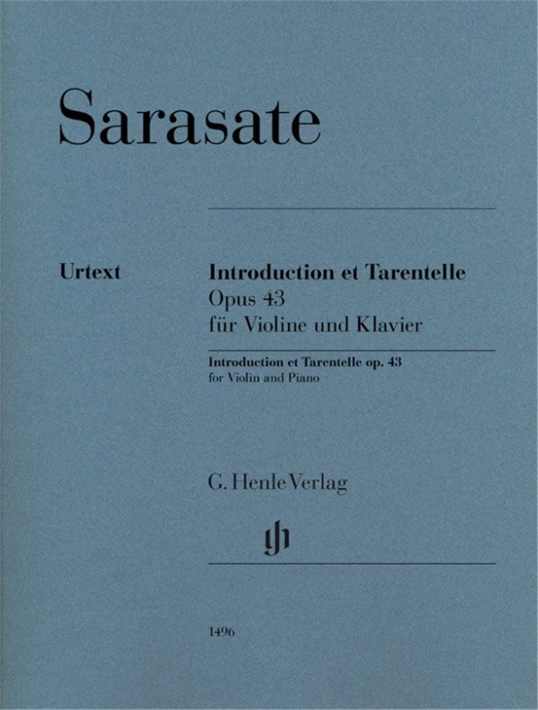 Introduction et Tarentelle op. 43 für Violine und Klavier: Besetzung: Violine und Klavier Sheet Music